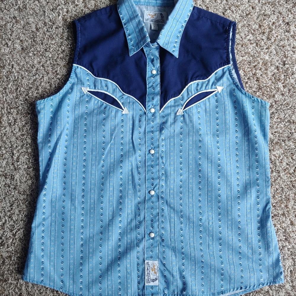 Panhandle Slim Vintage Cowgirl Blouse